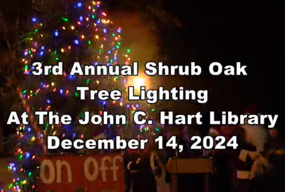 3rd Annual Shrub oak Tree Lighting