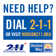 Need Help? Dial 2-1-1 or visit hudson211.org 2-1-1 Get Connected. Get Answers. United Way.