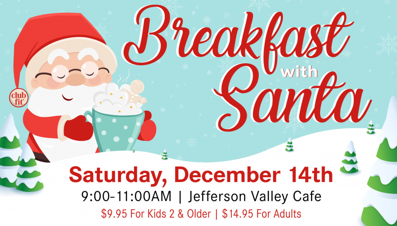 Breakfast with Santa at Club Fit