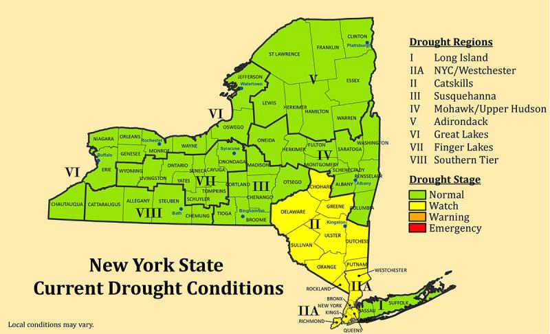 Northern Westchester Joint Water Works Voluntary Water Restriction Notice