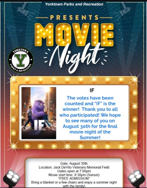 IF Movie Night Flyer