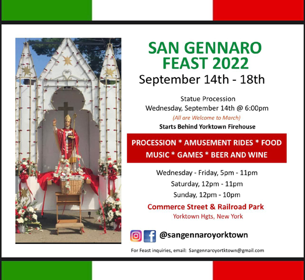 San Gennaro Feast 2022