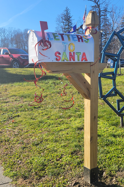 Mail Letters to Santa at Yorktown Town Hall