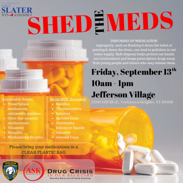 Shed the Meds - Friday, September 13, 2024