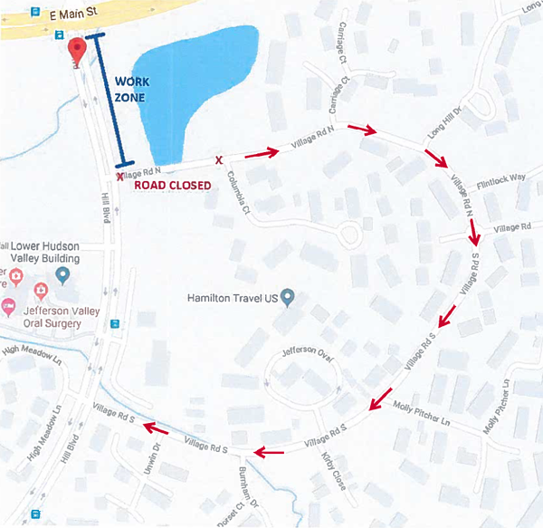 Con Ed Village Road Detour