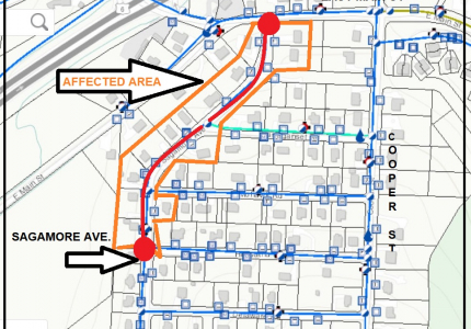 SAGAMORE AVE WATER MAIN REPAIR